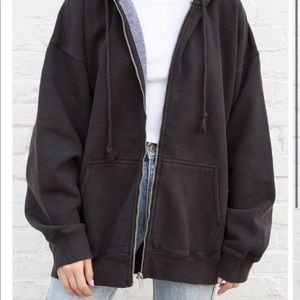 Brandy Melville Black Christy Hoodie